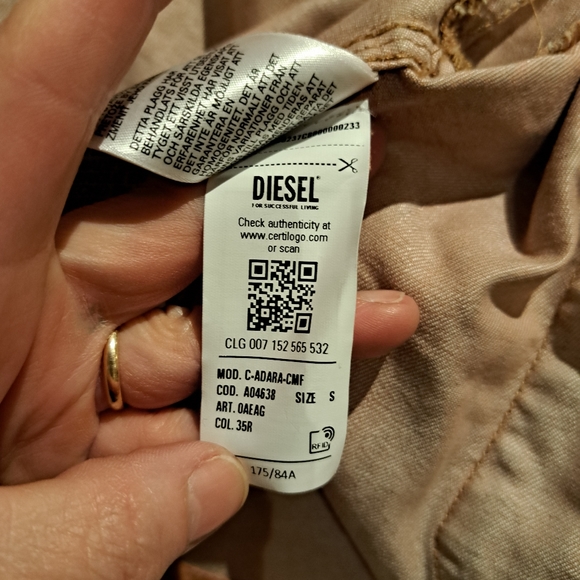 Diesel cropped short sleeve camo jacket - Picture 12 of 12